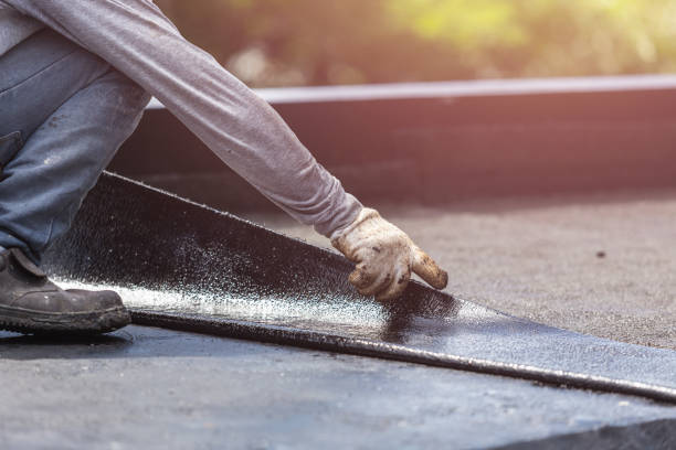 Professional Waterproofing technician working in Selma, IN